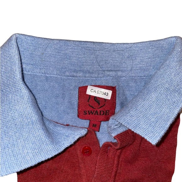 Men’s 70s Style Swade Sweater - Picture 2 of 3